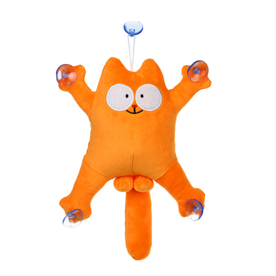 NG Мягкая игрушка на присосках для автомобиля "Кот Саймон" 