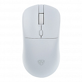 BY Компьютерная мышь беспроводная Office 2.4GHz,4D, тихий клик,800-1600DPI,SoftTouch,2xAАA,белый 