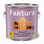 Состав защитно-декоративный для древесины "FAKTURA" тик 2,5л 