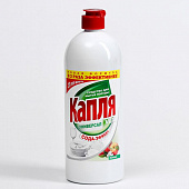 Средство для мытья посуды Капля VOX Супер 850 мл Сода-эффект Яблоко 