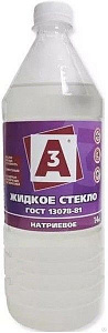 Клей Жидкое стекло А3  1,4кг (И) 