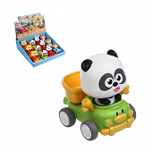 Игрушка для малышей в виде животных ИГРОЛЕНД  "Зверятки", ABS, 11,5х9х9,5см, 4 дизайна 