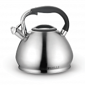 Чайник из нержавеющей стали со свистком "Kelli" 4,5л KL-4328 