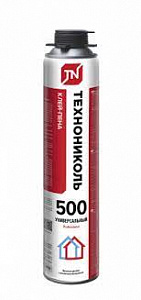 Клей-пена для утеплителя ТехноНИКОЛЬ 500 PROFESSIONAL проф универ 528379 