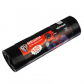 Мешки для мусора тм VETTA, 120 л., 10 шт., прочные, рулон 