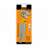Набор шестигранных ключей Torx INGCO арт HHK13091 INDUSTRIAL 