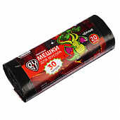 Мешки для мусора тм VETTA, 30 л., 20 шт., стандарт, рулон 