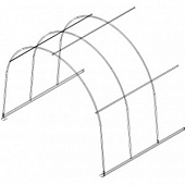 Каркас теплицы 2*3*2м Удачная классика (краш.) шаг 0,67 