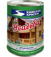 Состав защитно-декоративный для древесины "Усадьба" орех 2,9л 