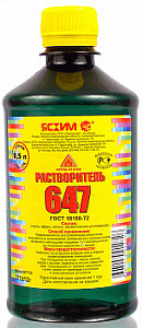 Растворитель 647 0,5л 