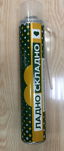 Пена монтажная бытовая Ладно Складно 600 гр (всесезонная) 