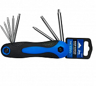 Набор ключей имбусовых складных звездочек 8 предм.T9-T40 VERTEXTOOLS 