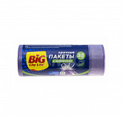 BIG City Мешки для мусора с затяжками 35л 15шт 