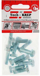Болт DIN 933 М 8x25 (белый цинк 12 шт) 