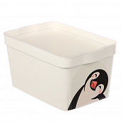 Ящик для хранения Keeplex Happy Penguin 2,3 л 
