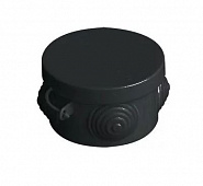 Коробка распаячная D85*40 для о/п IP54 040-039Ч ЧЕРНАЯ VKL electric 