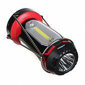 ЕРМАК Фонарь светильник, 1 LED, 3 COB, 800мАч, USB, 15х8.5х8.5см, 6 режимов, пластик 