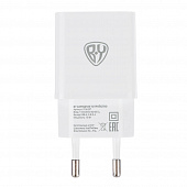 Сетевое зарядное устройство BY Usual 10Вт, 1хUSB-А, 2А, 5В,110-240В, 50-60Гц, пластик, белый 