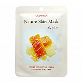 Маска для лица Foodaholic Nature Skin Mask с Экстрактом маточного молочка, тканевая, 23мл 